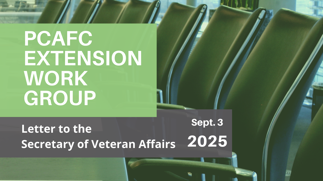 PCAFC Extension Work Group (Website)